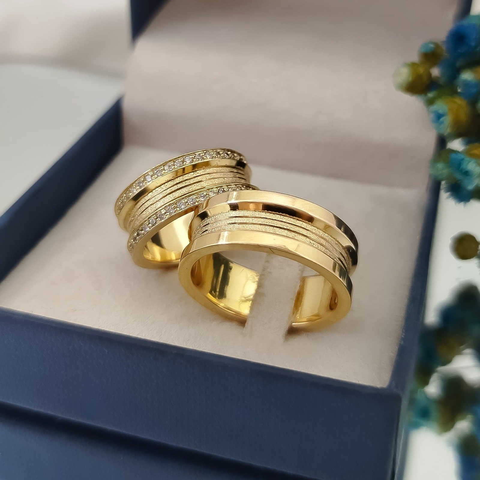 Aliança Ouro18k Bulgari