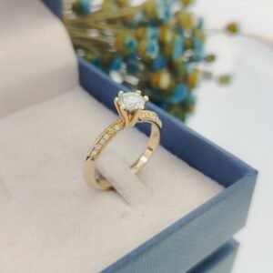 Solitário Ouro18k Natalie