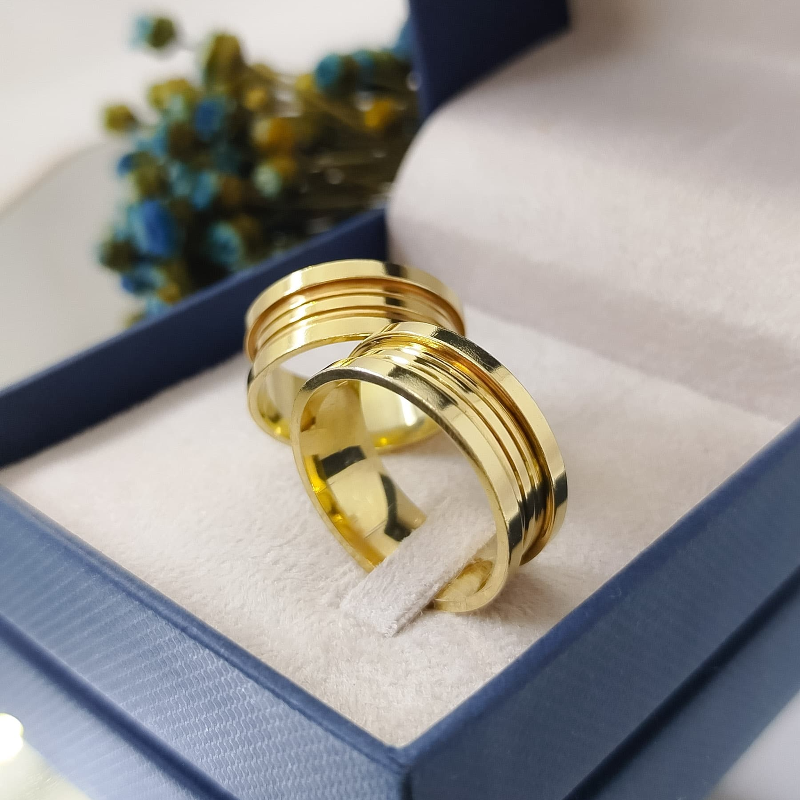 Aliança Ouro18k Viena