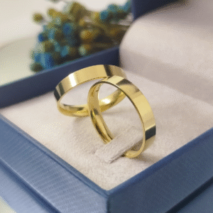 Aliança Ouro18k Florença