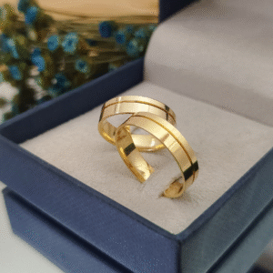 Aliança Ouro18k Nápoles