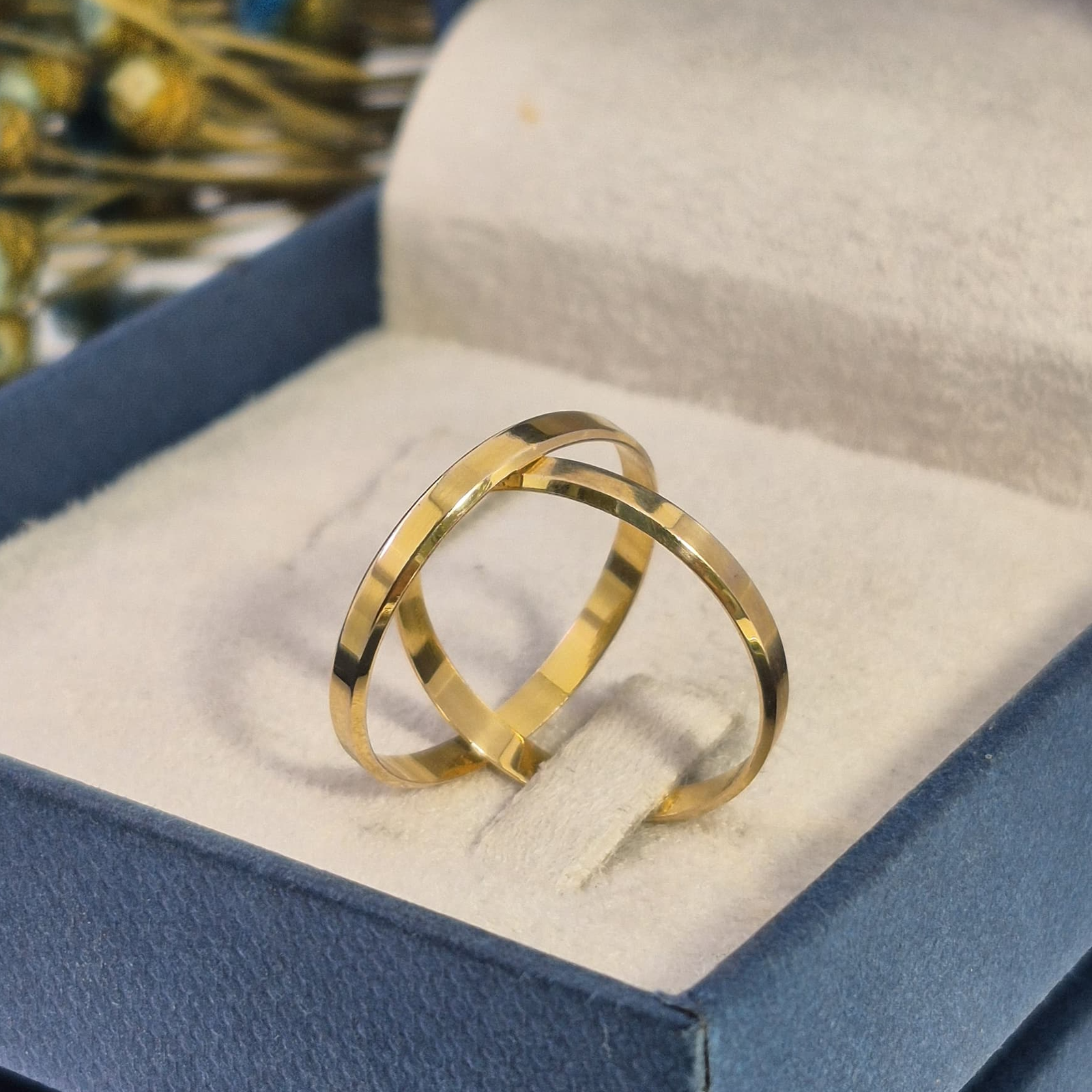 Aliança Ouro18k Japão