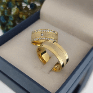 Aliança Ouro18k Dublin