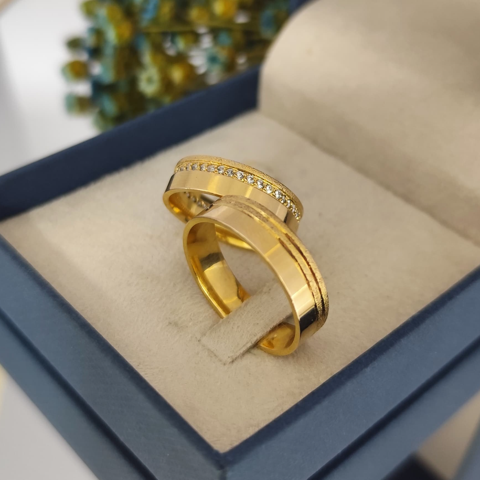 Aliança Ouro18k Los Angeles