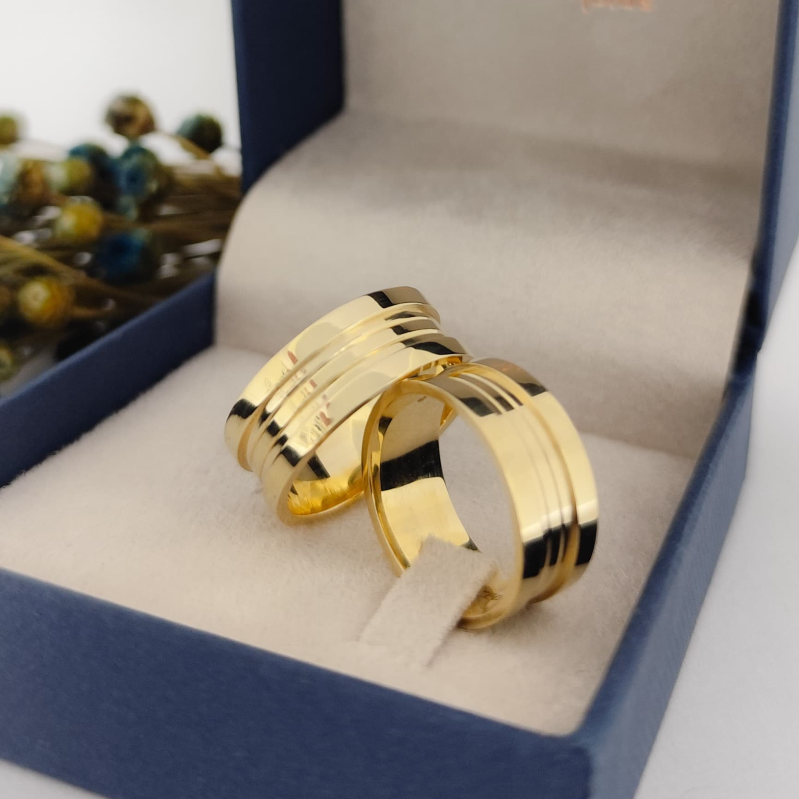 Aliança Ouro18k Viena