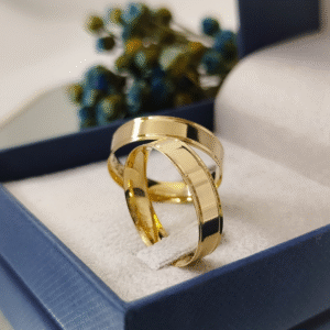 Aliança Ouro18k Manhattan