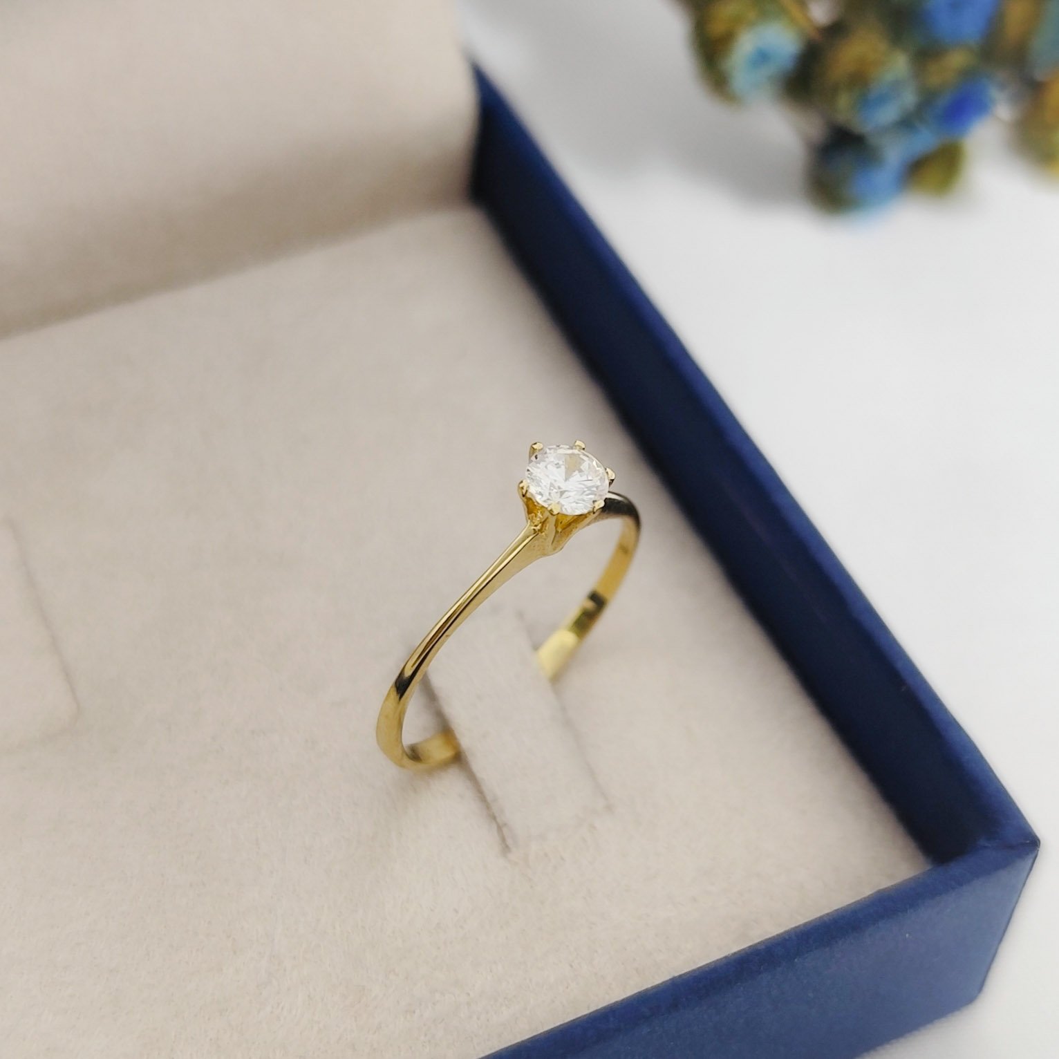 Solitário Ouro10k Tradicional